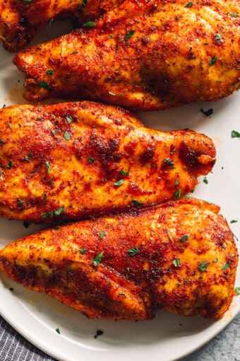 Baked Chicken Breast (The Best) - The Cookie Rookie®
