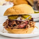 featured smoked pulled pork sandwiches