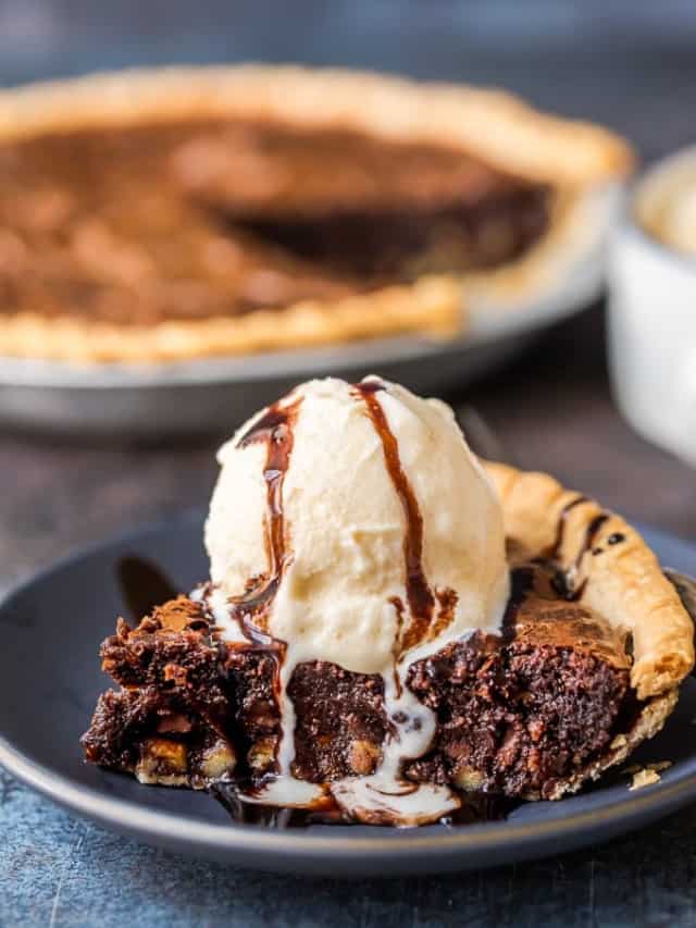 Fudge Brownie Pie