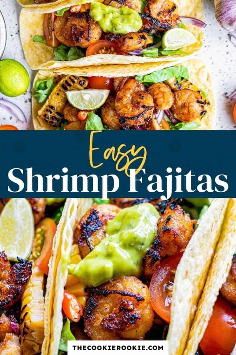 shrimp fajitas pinterest