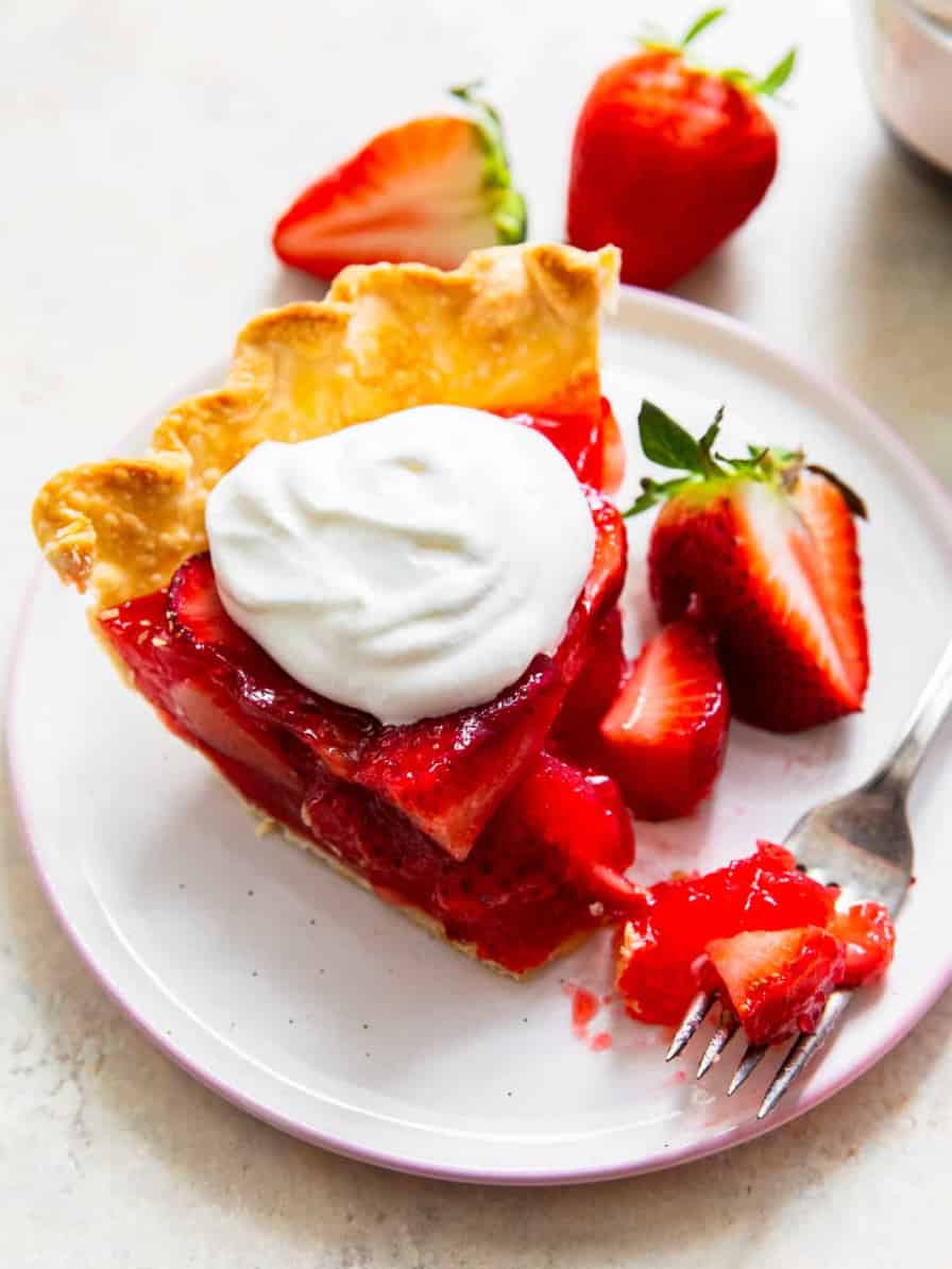 Strawberry Jello Pie