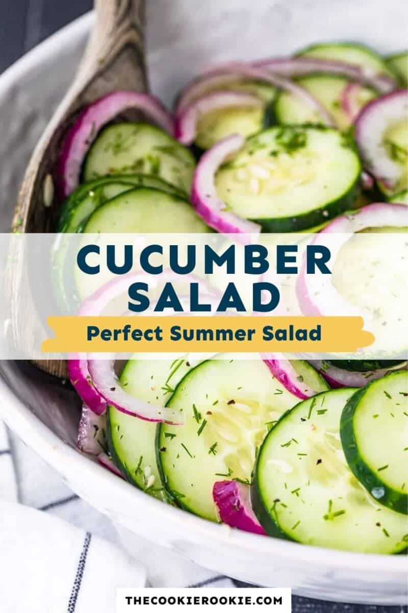 cucumber salad pinterest