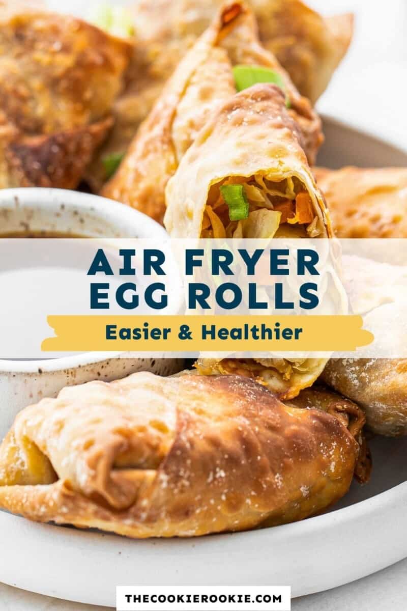 air fryer egg rolls pinterest