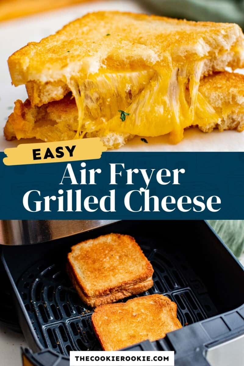 air fryer grilled cheese pinterest