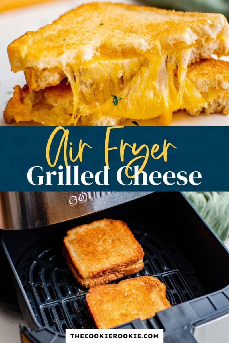 air fryer grilled cheese pinterest