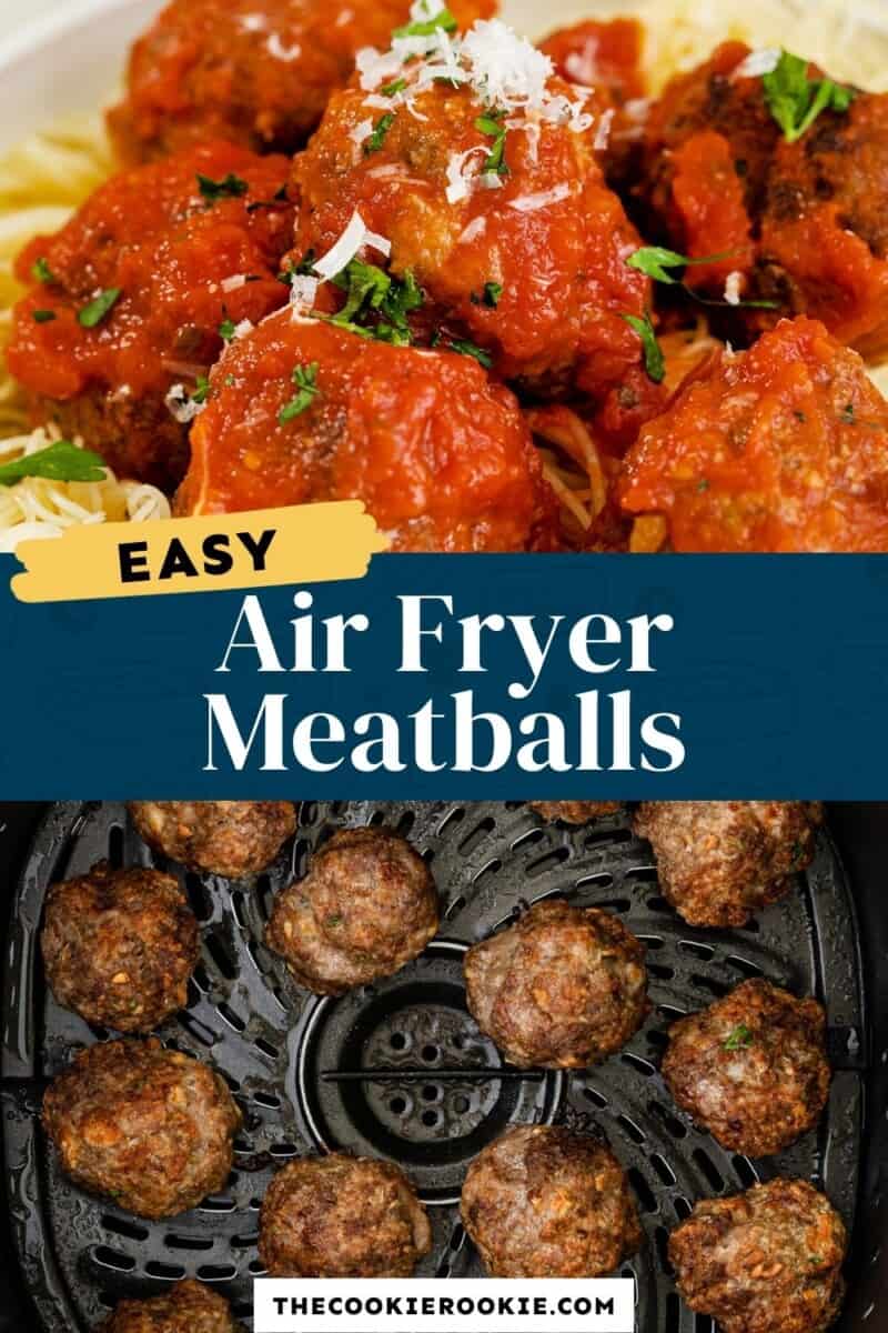 air fryer meatballs pinterest