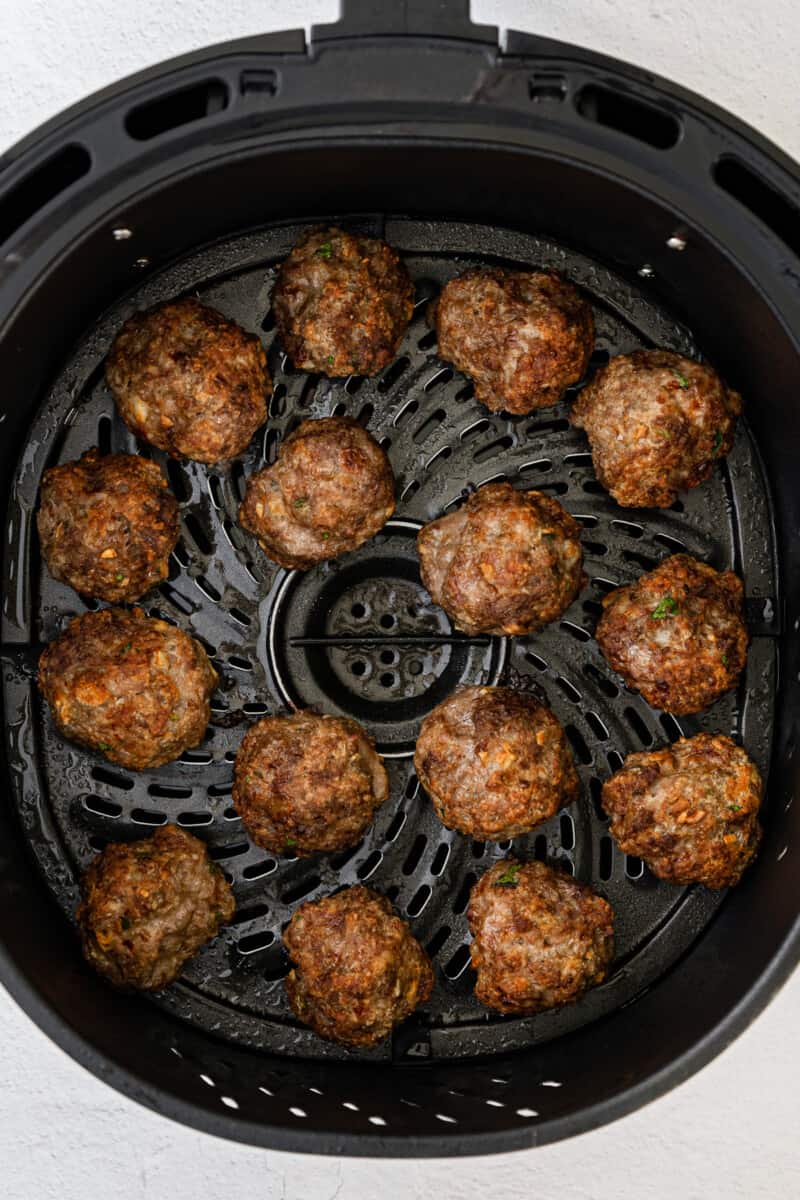 meatballs in air fryer
