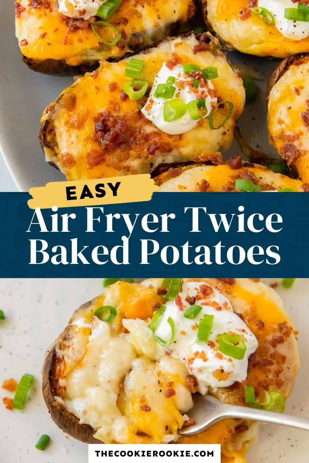 Air Fryer Twice Baked Potatoes Recipe The Cookie Rookie®