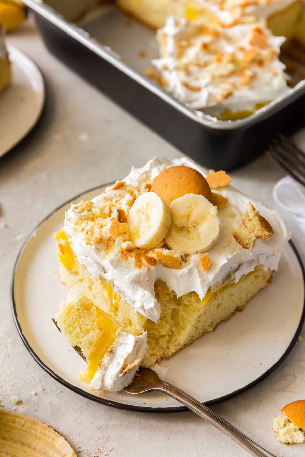 Banana Pudding Poke Cake Recipe The Cookie Rookie®