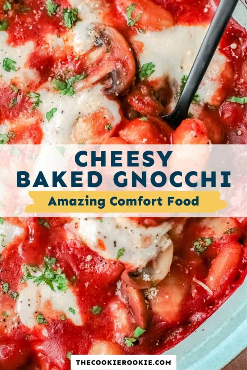 cheesy baked gnocchi pinterest