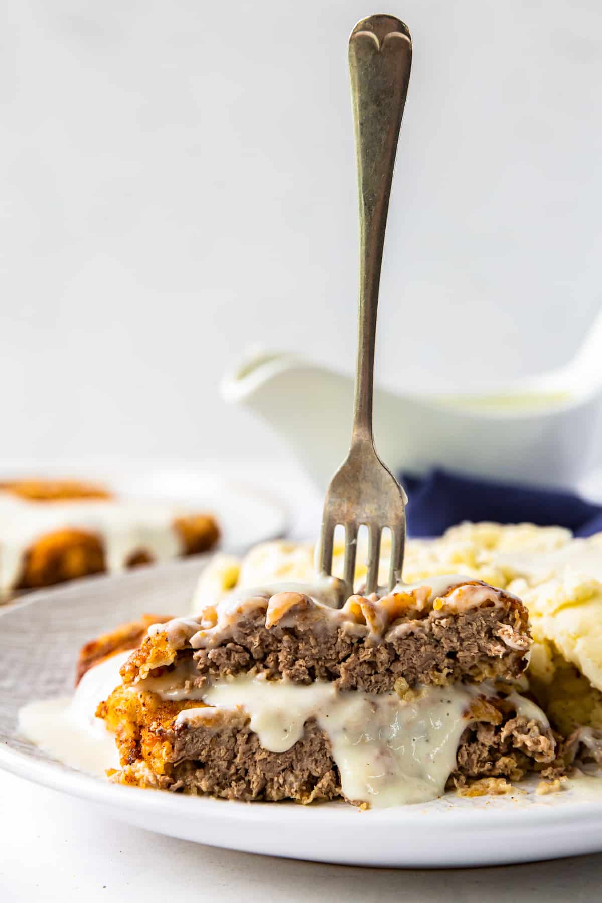 stack of chicken fried steak