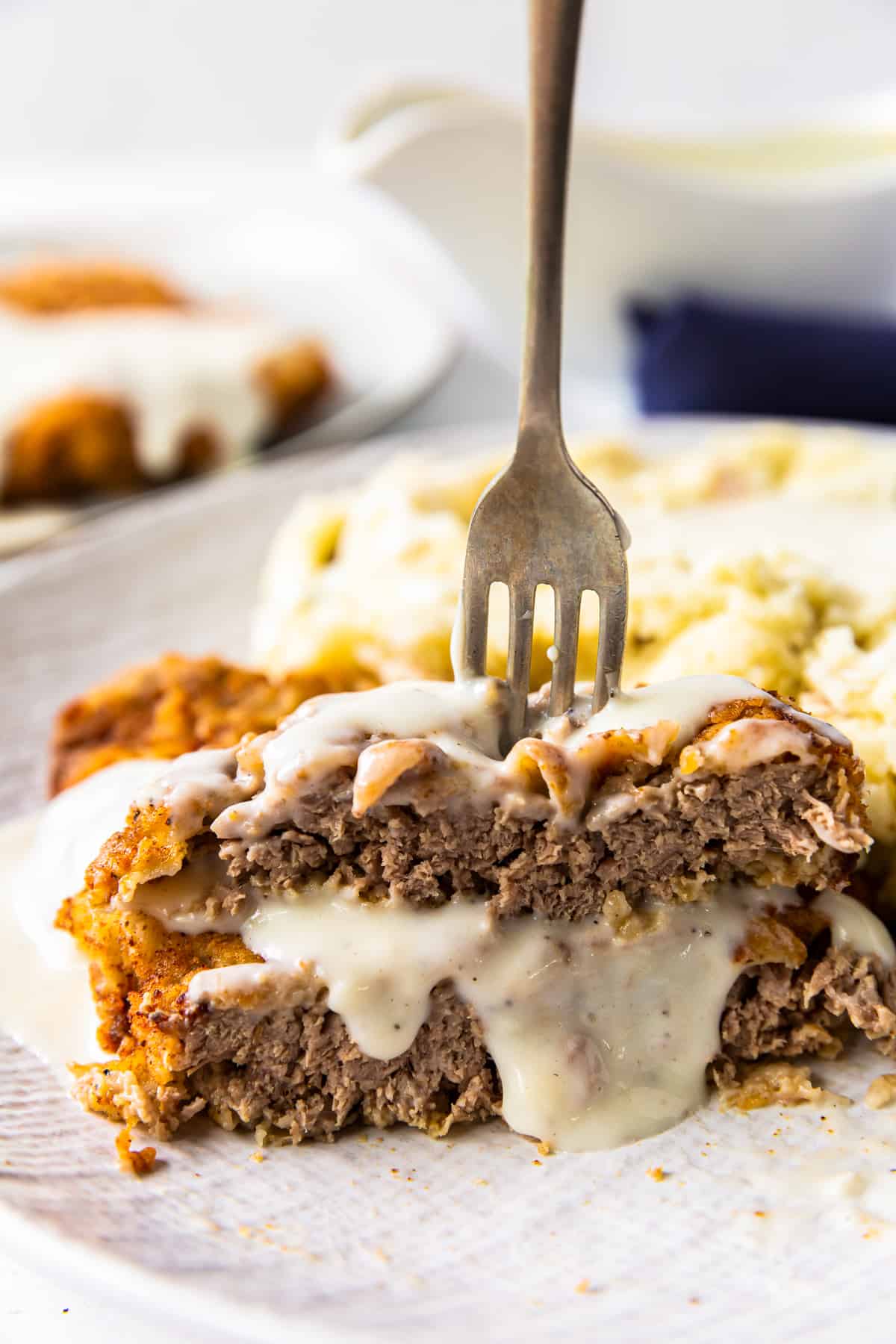 stack of chicken fried steak