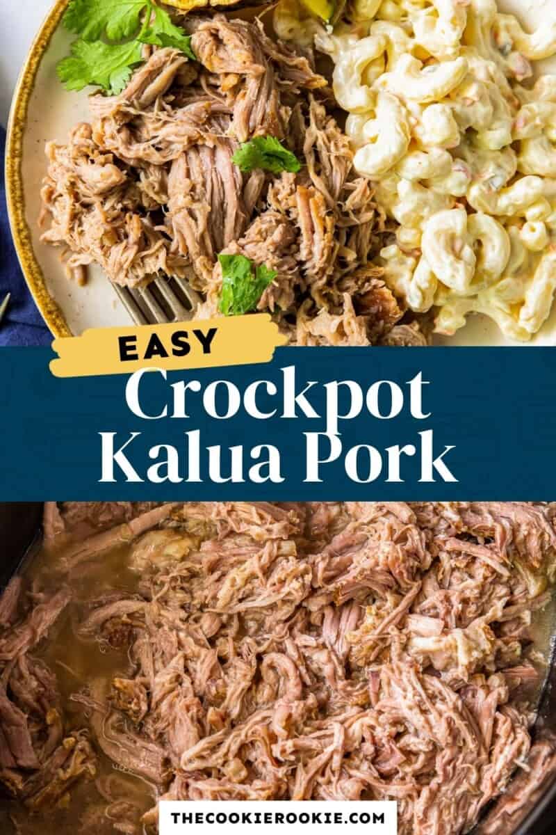 crockpot kalua pork pinterest