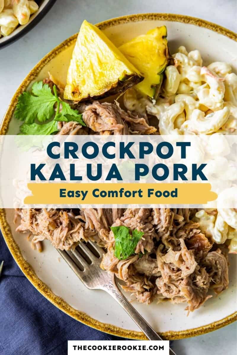 crockpot kalua pork pinterest