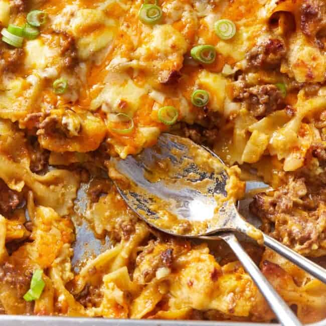 featured sloppy joe casserole.