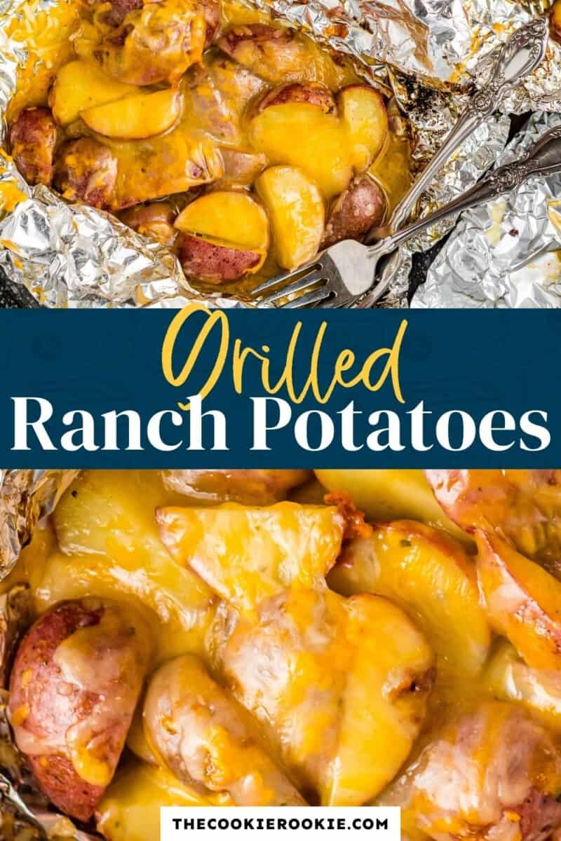 grilled ranch potatoes pinterest