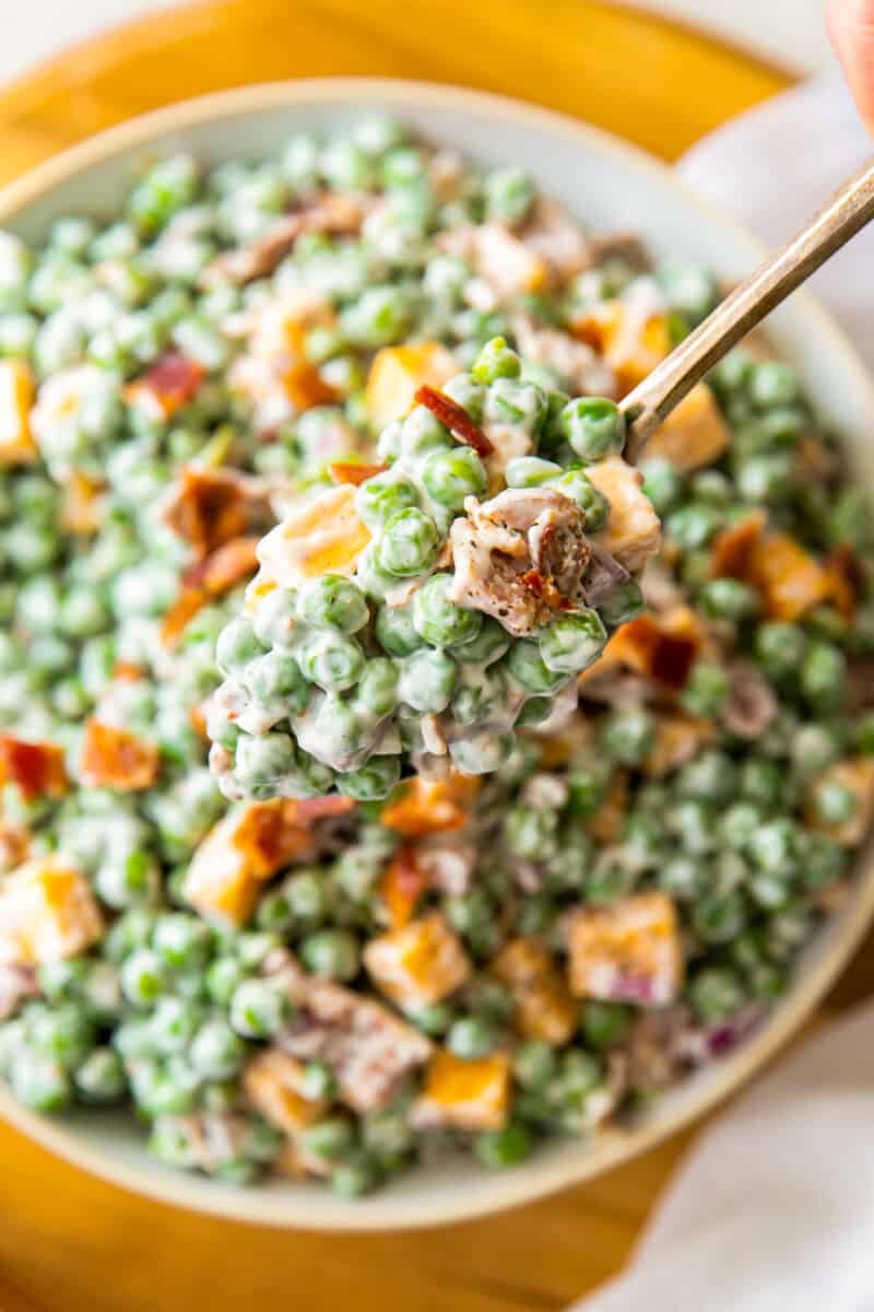Creamy Pea Salad Recipe - 72