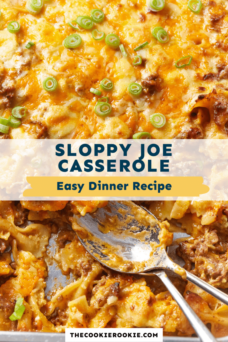 sloppy joe casserole pinterest.