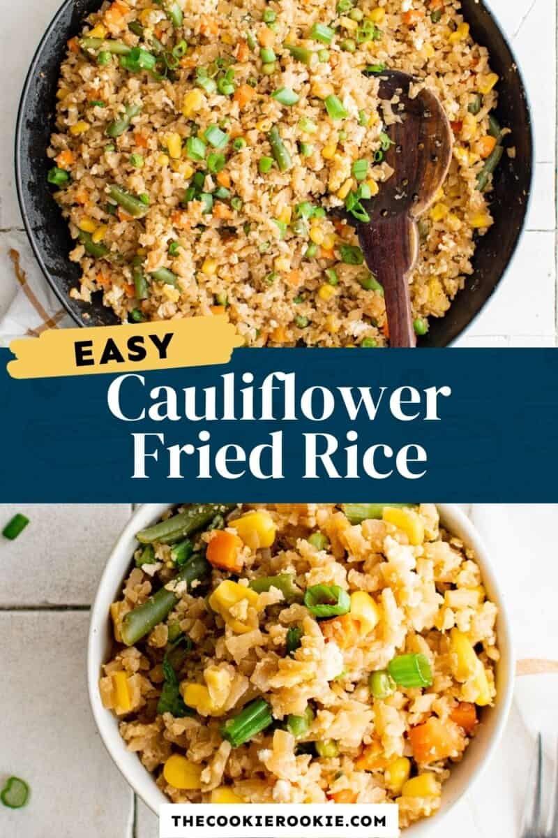 cauliflower fried rice pinterest.