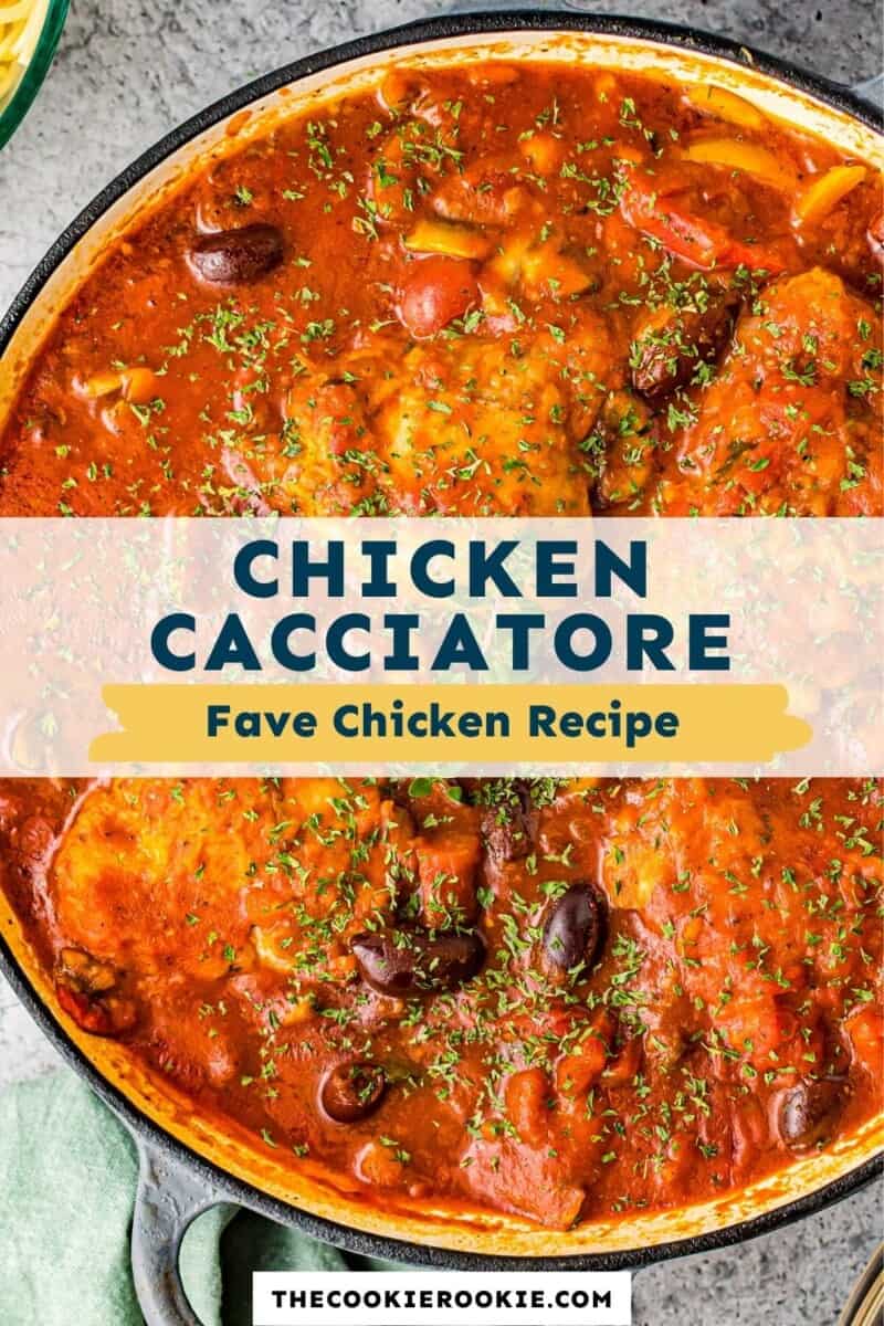 Chicken Cacciatore Recipe - The Cookie Rookie®