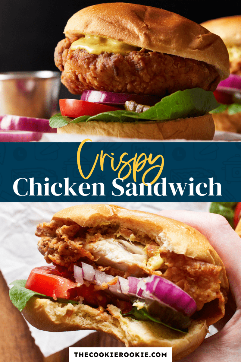 crispy chicken sandwich pinterest.