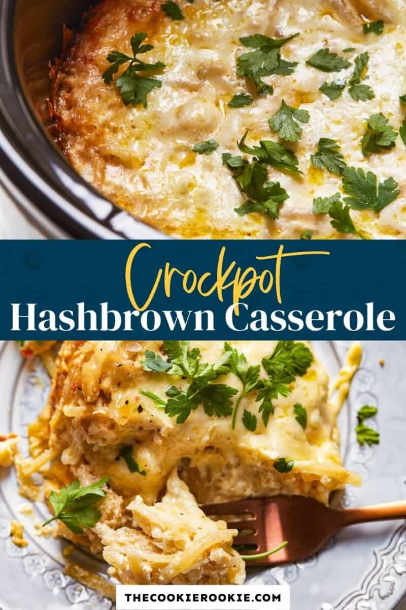 Crock Pot Cheesy Hash Brown Casserole — Mommy's Kitchen