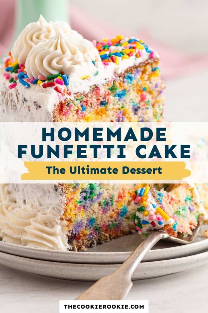 funfetti cake pinterest