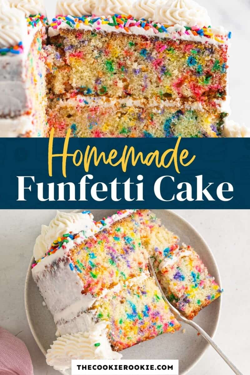 funfetti cake pinterest