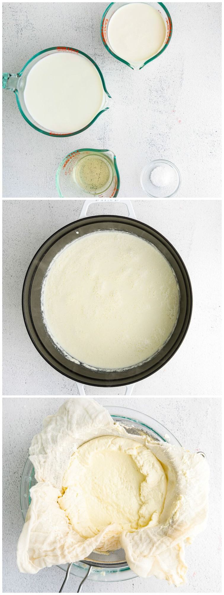 Homemade Ricotta Cheese  Ricotta Recipe  Recipe - 73