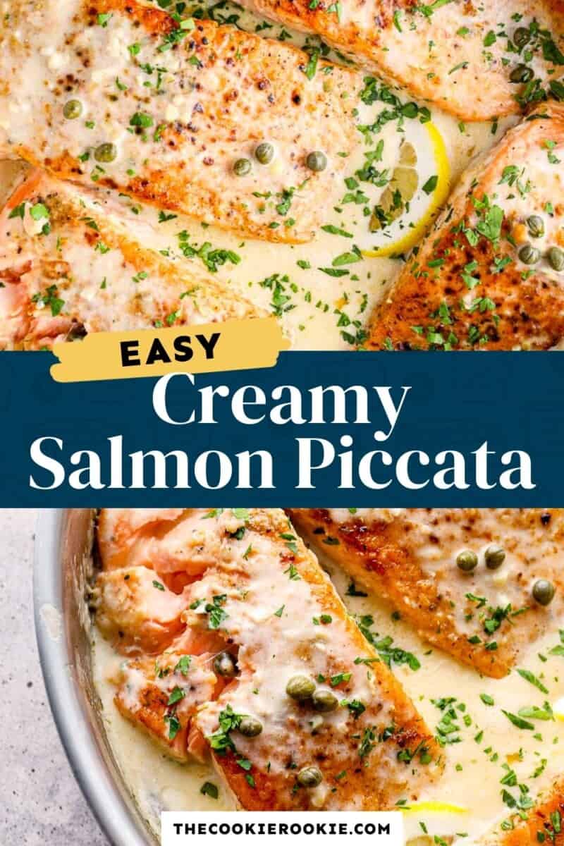 Salmon Piccata Recipe - The Cookie Rookie®