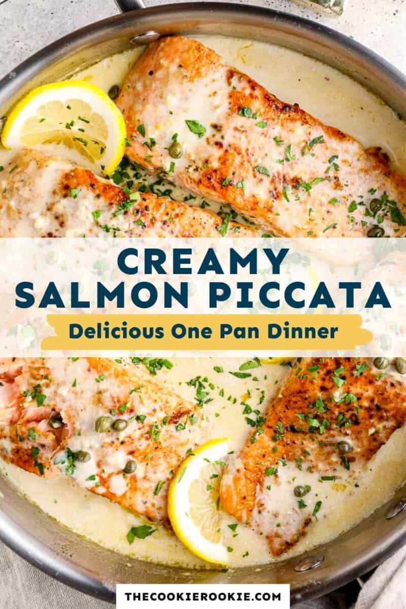 Salmon Piccata - The Cookie Rookie®