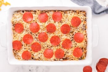 how to make pizza casserole