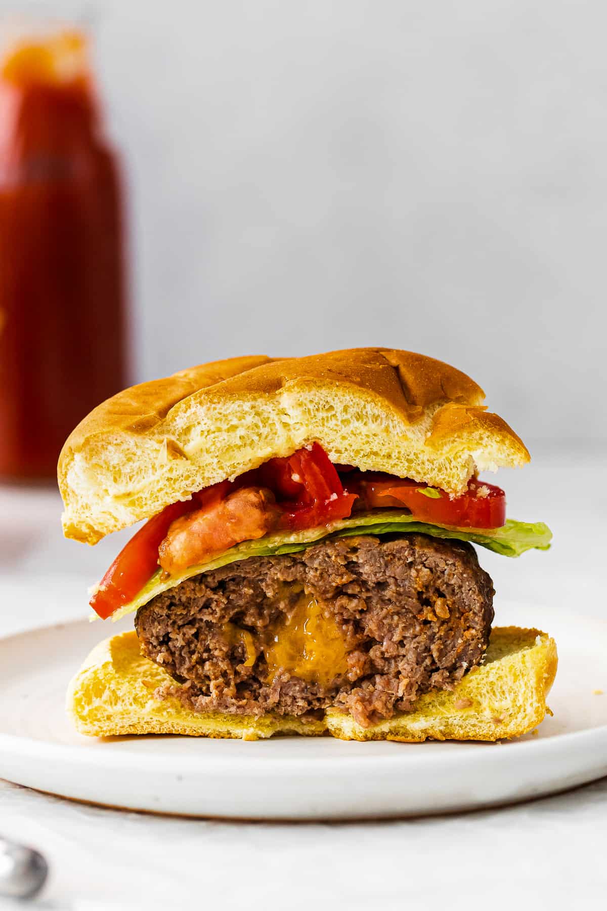 Air Fryer Juicy Lucy Cheeseburgers (Cheese Stuffed) Story The Cookie