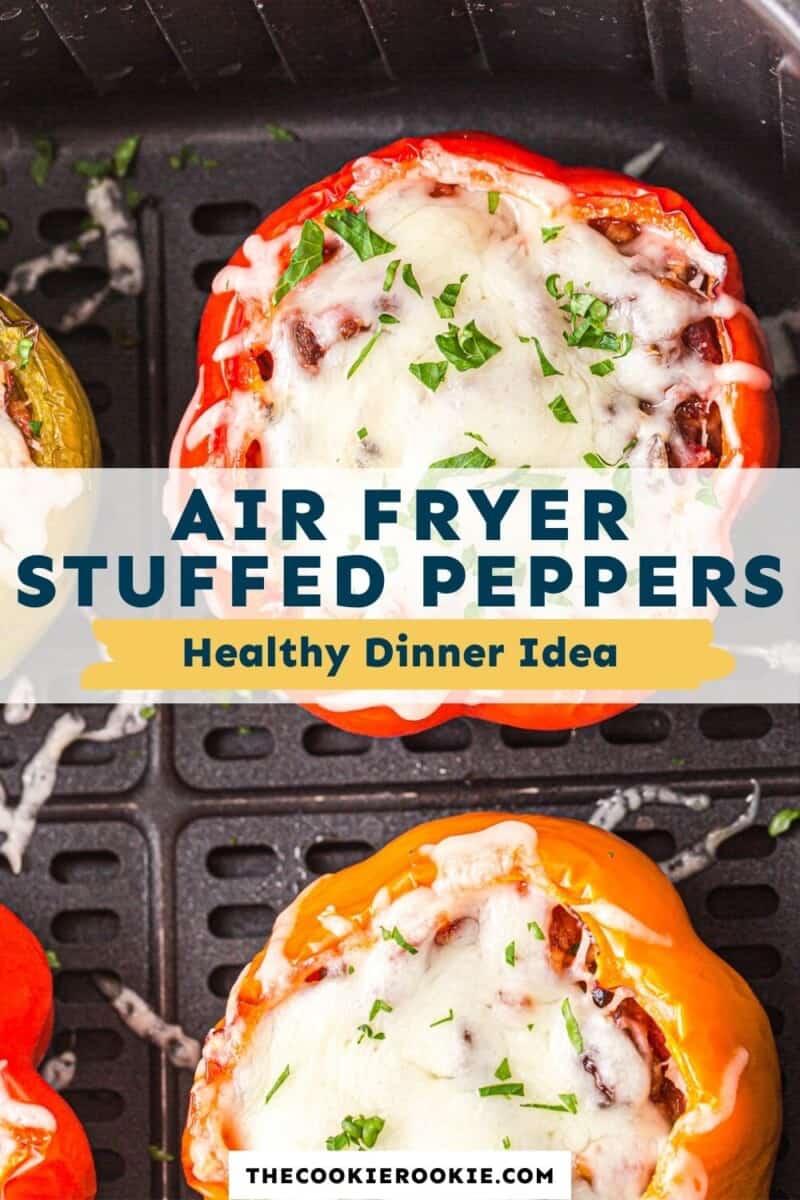 air fryer stuffed peppers pinterest