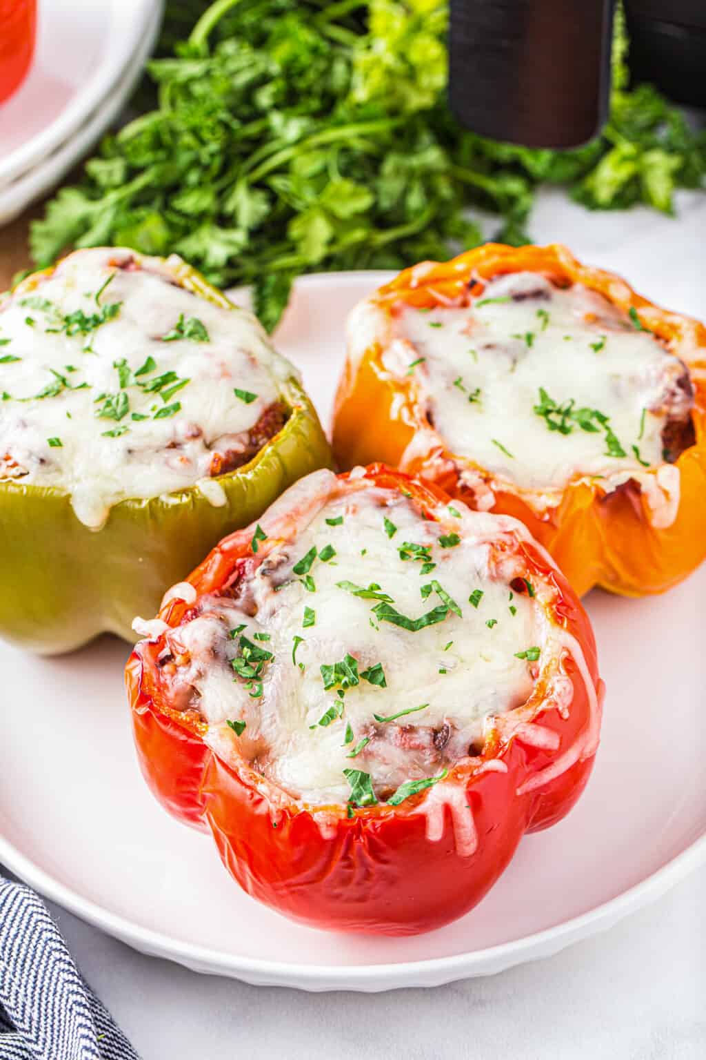Air Fryer Stuffed Peppers Recipe The Cookie Rookie®