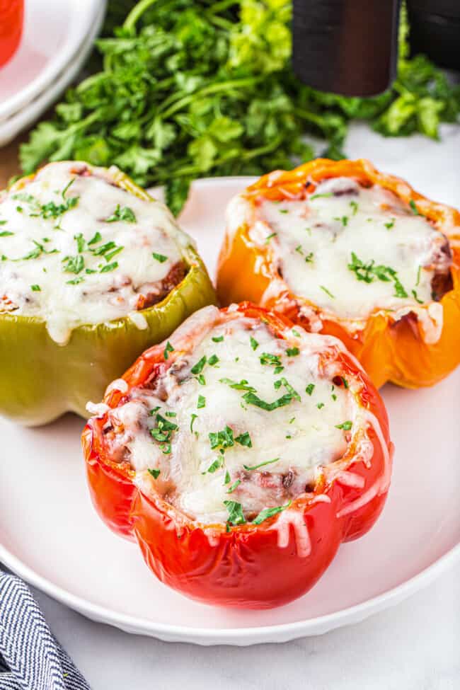 Air Fryer Stuffed Peppers Recipe The Cookie Rookie®