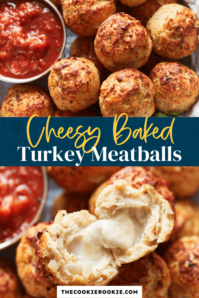 baked turkey meatballs pinterest.