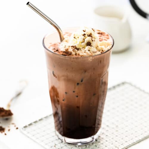 Chocolate cheap iced coffee