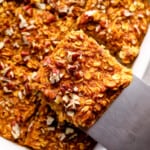 featured pumpkin pie baked oatmeal