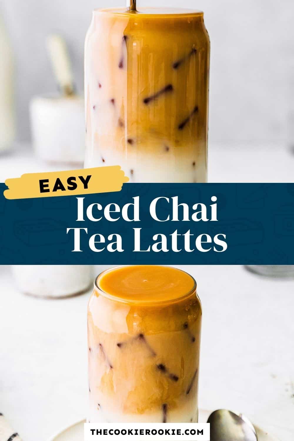 Iced Chai Tea Latte Recipe The Cookie Rookie®