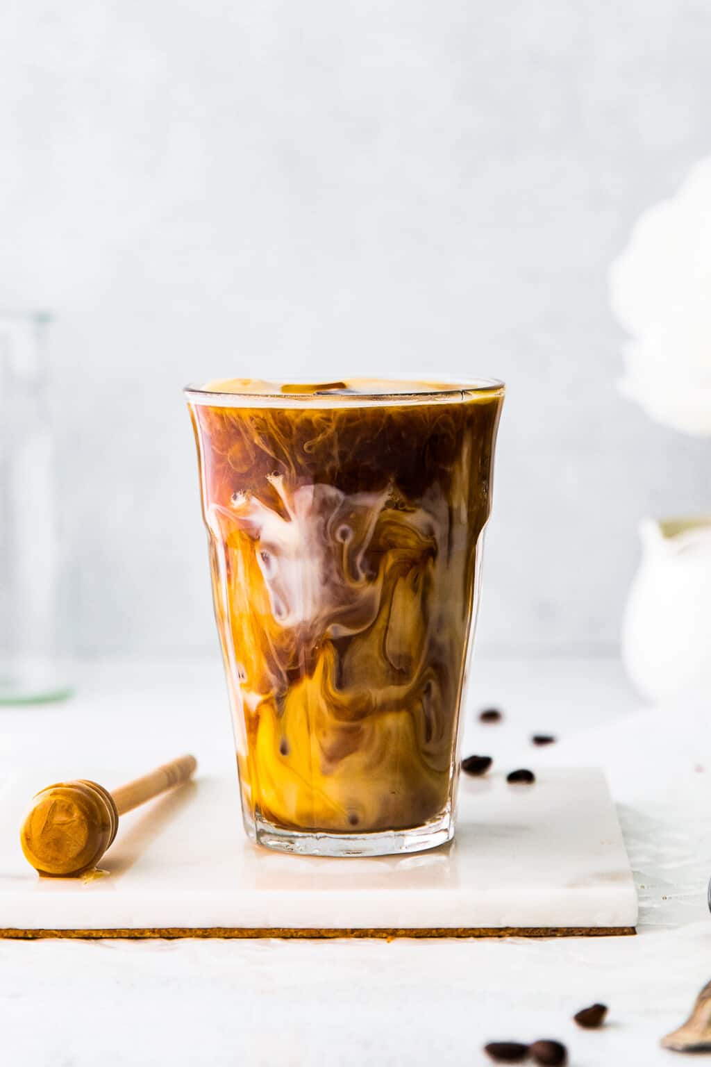Iced Honey Almondmilk Flat White (Starbucks Copycat) Recipe The
