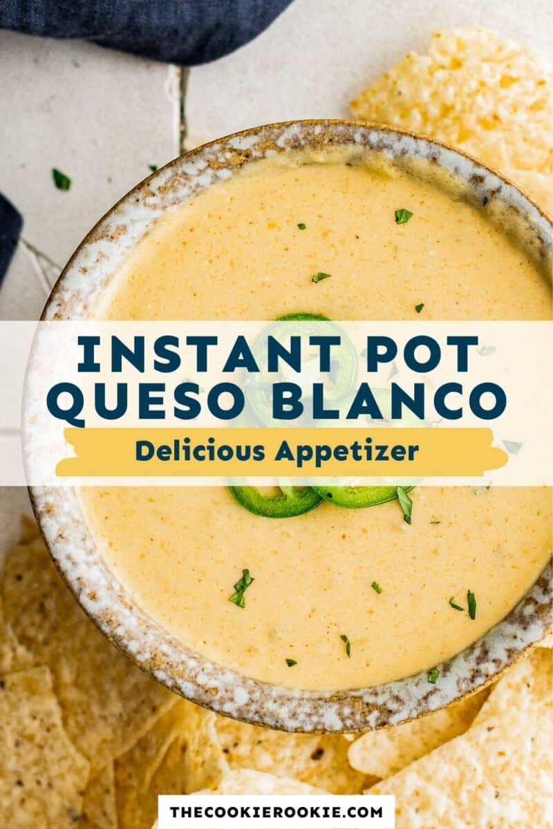 instant pot queso blanco pinterest