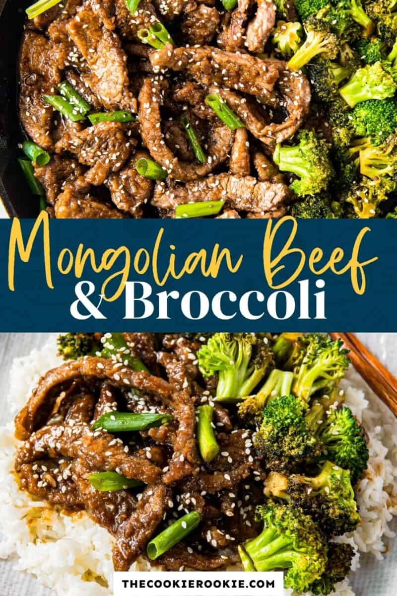 mongolian beef and broccoli pinterest