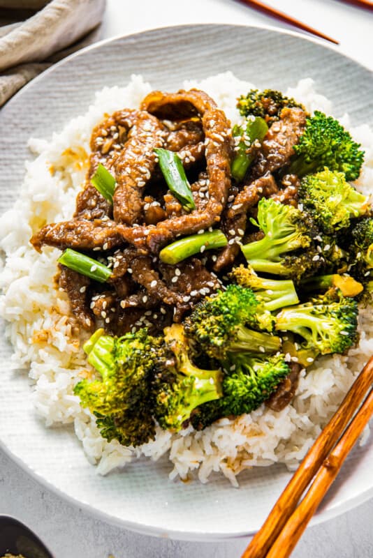 Mongolian Beef and Broccoli Recipe - The Cookie Rookie®