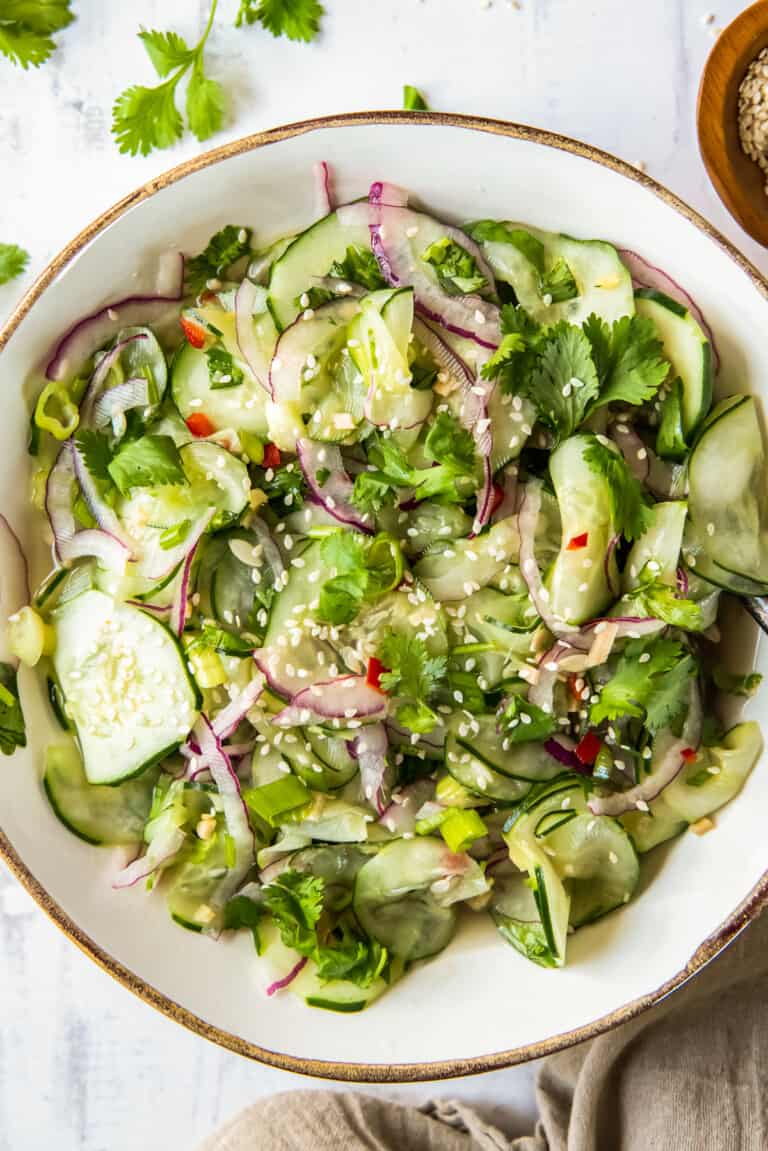 Asian Cucumber Salad Recipe The Cookie Rookie®