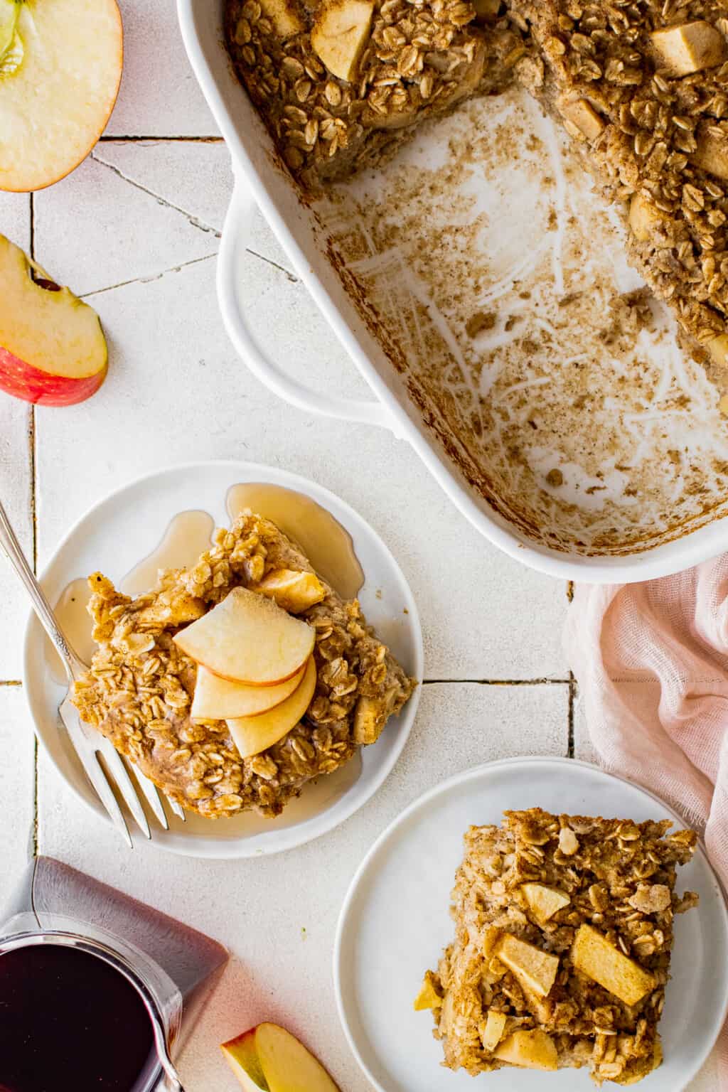 Baked Apple Oatmeal Recipe The Cookie Rookie®