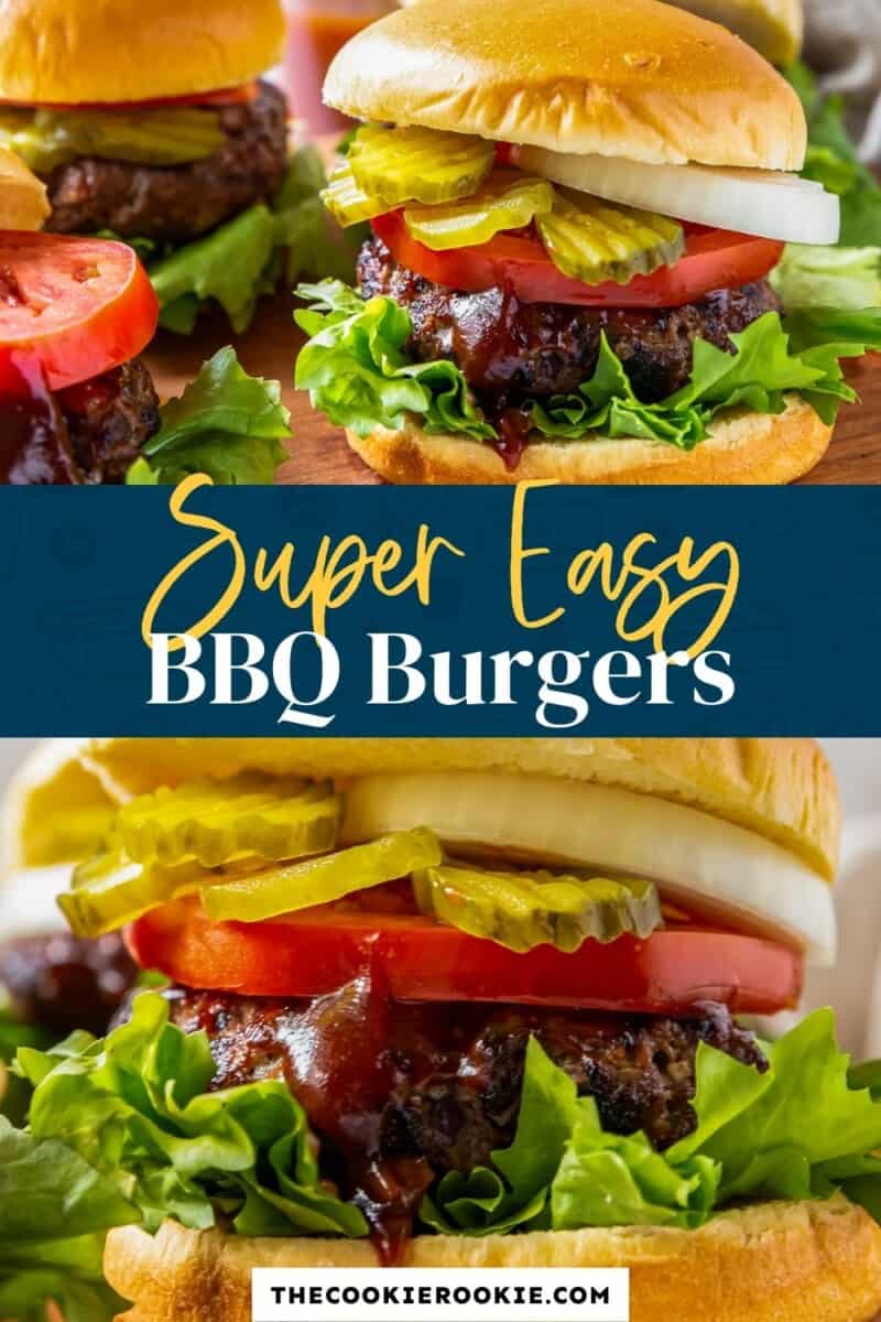 bbq burgers pinterest