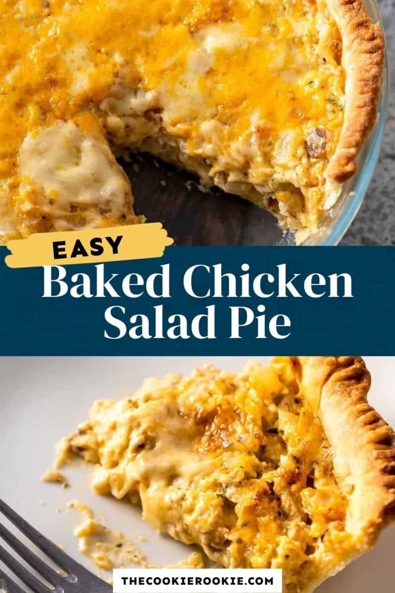 chicken salad pie pinterest