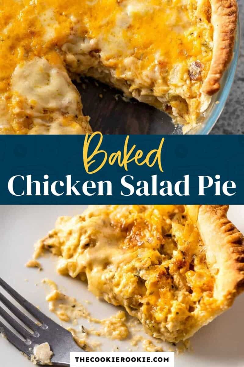 chicken salad pie pinterest