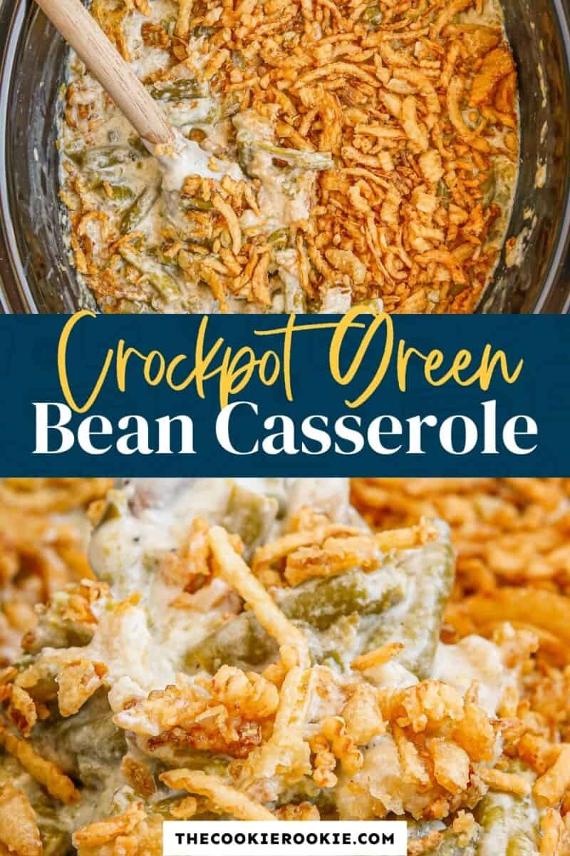 crockpot green bean casserole pinterest